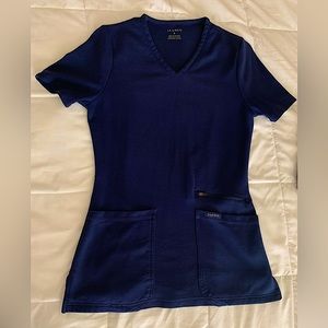 Jaanuu Navy Blue Scrubs Set